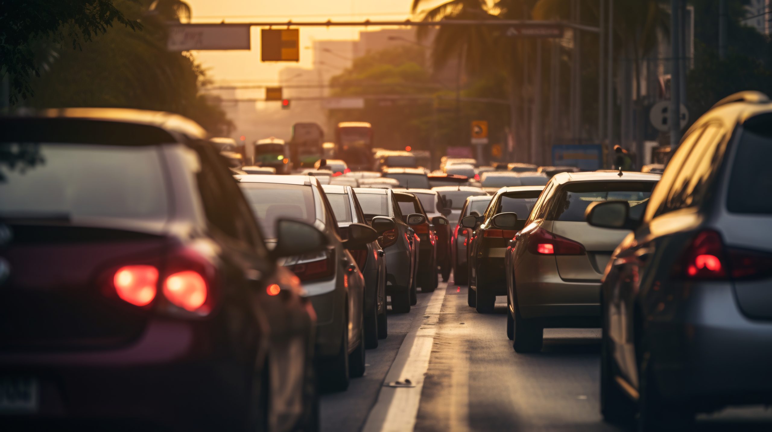 anxiety induced by traffic scaled